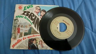 Minivinilo 7'' Los Brincos - Nadie te quiere ya