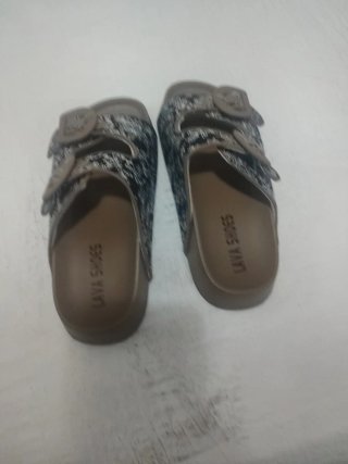 Sandalias Lava Sho Beige y Negro
