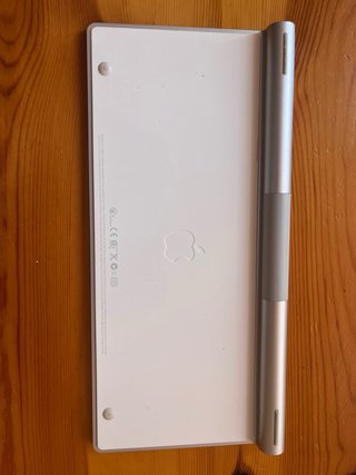 Teclado Apple Inalámbrico Plata/Blanco