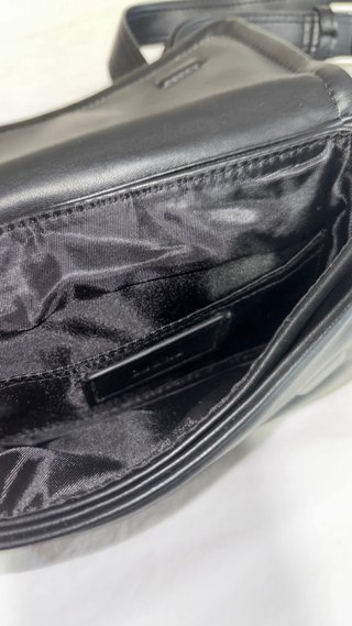 Bolso Zara Negro Piel Sintética