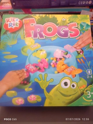 Juego Ranas Tragabolas Rik&Rok Frogs