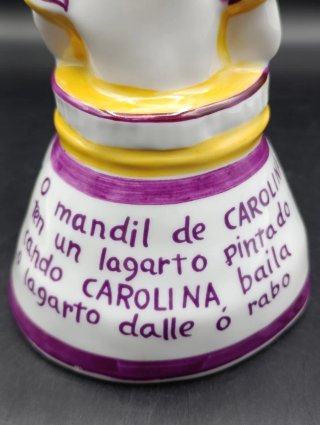 Figura campana porcelana Castro