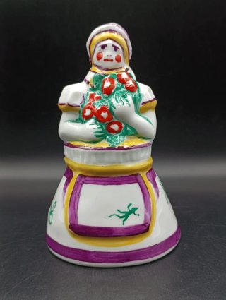 Figura campana porcelana Castro