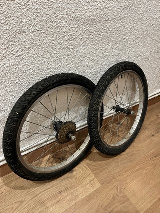 Ruedas de bicicleta 20 pulgadas