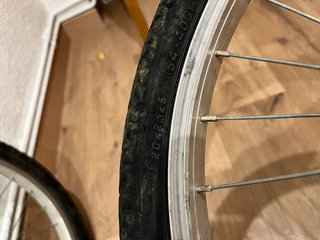 Ruedas de bicicleta 20 pulgadas