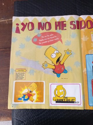 Álbum Cromos Los Simpsons 1999 Panini