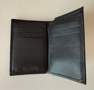 Cartera de Piel Color Negro