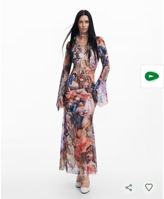 Vestido Desigual x Maria Escoté Barroco