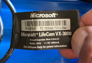 Microsoft LifeCam VX-3000 Webcam