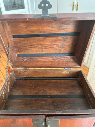 Joyero antiguo chino madera mas de 150 años