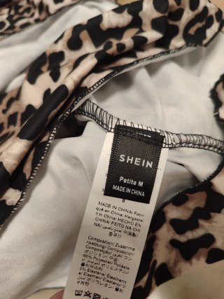 Vestido corto leopardo