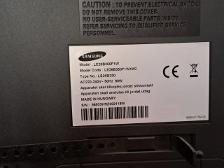 Televisor Samsung 26 Negro