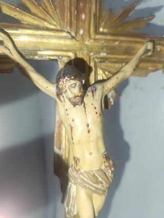 Crucifijo Barroco Portugués S. XVII-XVIII