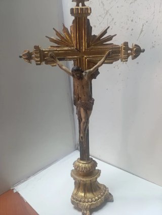 Crucifijo Barroco Portugués S. XVII-XVIII