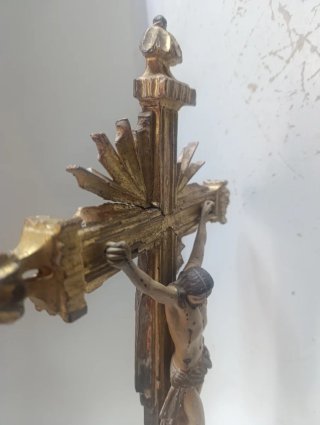 Crucifijo Barroco Portugués S. XVII-XVIII