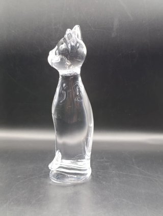 Figura gato cristal francés Sevres