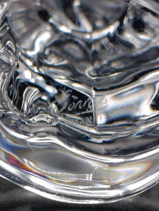 Figura gato cristal francés Sevres