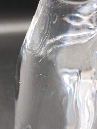 Figura gato cristal francés Sevres