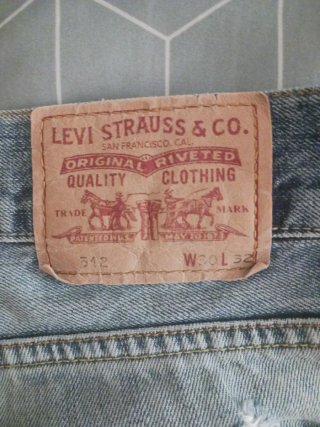 Shorts vaqueros Levi's 512 bootcut