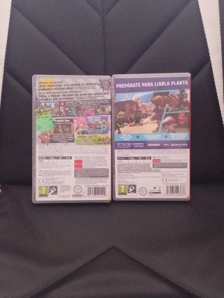Nintendo Switch Splatoon 2 y Plants vs Zombies