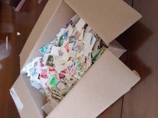 200g Mix Francobolli Esteri e Italiani
