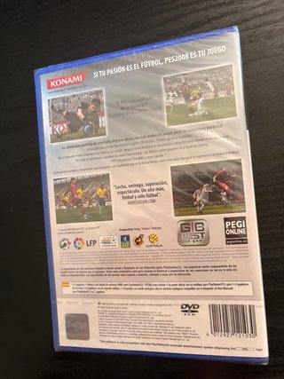 PES 2008 PS2 Pro Evolution Soccer