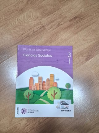 Libro y diario Ciencias Sociales 3° EPO