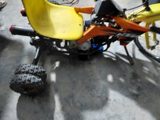 Triciclo a motor  4 tiempos de quad 125