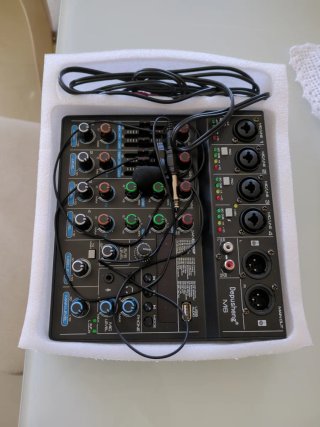 Mesa de mezclas Depusheng USB 6 canales