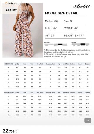 Mono largo floral Shein Talla M