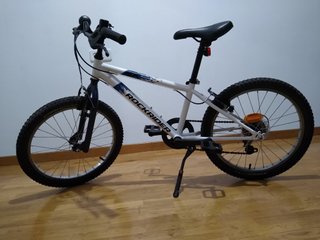 Bicicleta Rockrider ST 120 Blanca