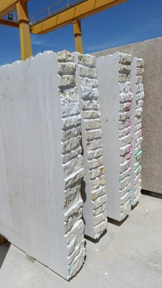 Bloque de Mármol Blanco tabla 2 cm
