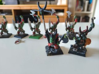 Warhammer Orcos Negros Miniaturas