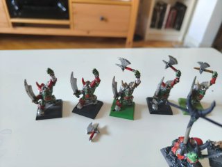 Warhammer Orcos Negros Miniaturas