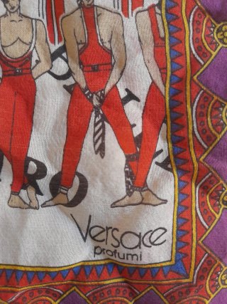 Mini foulard Versace fantasia esclusiva