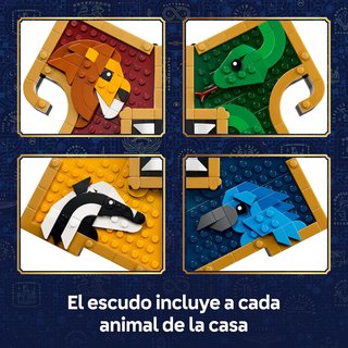 LEGO Harry Potter Escudo Casas Hogwarts 76462