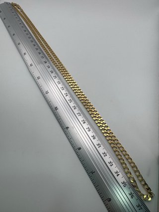 011-02-00546 CADENA BARBADA 75CM ORO 18K