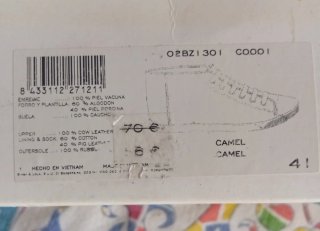 Zapatillas Bimba y Lola Piel Talla 41