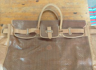 Borsa da viaggio grande Fendi Vintage Marrone