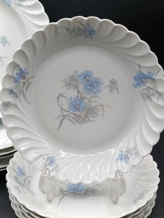 Set 6 servicios platos Haviland Limoges