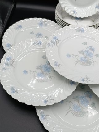 Set 6 servicios platos Haviland Limoges