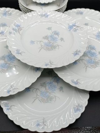 Set 6 servicios platos Haviland Limoges