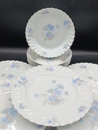 Set 6 servicios platos Haviland Limoges
