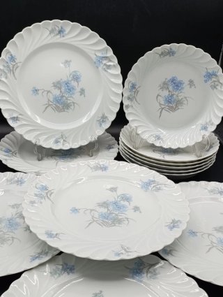 Set 6 servicios platos Haviland Limoges