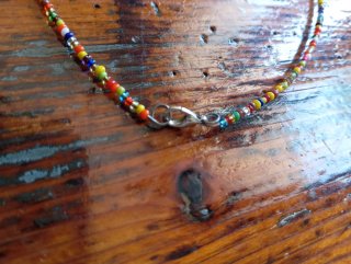 Choker perline colorate