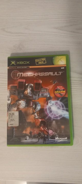 MechAssault Xbox Original Gioco e CD
