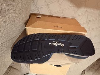 Zapatillas Pepe Jeans Hombre Beige/Azul
