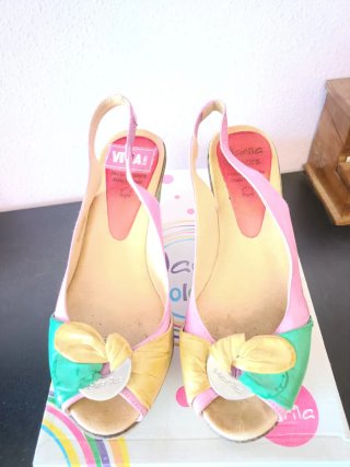 Zapatos Marila Talla 38 Multicolor