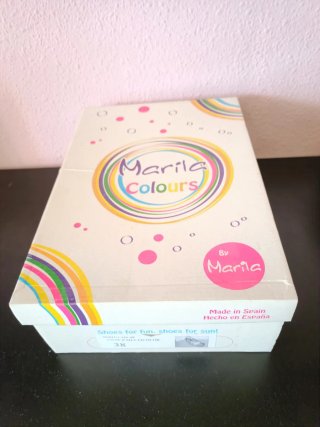 Zapatos Marila Talla 38 Multicolor