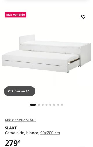 Cama nido Ikea Slakt